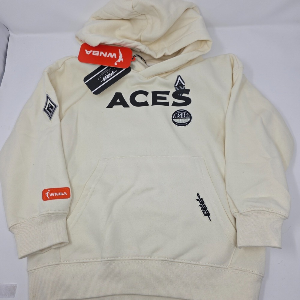 Pro Standard Hoodie Boys 6 Egg Las Vegas Aces Home Team WNBA Logo Pullover NWT
